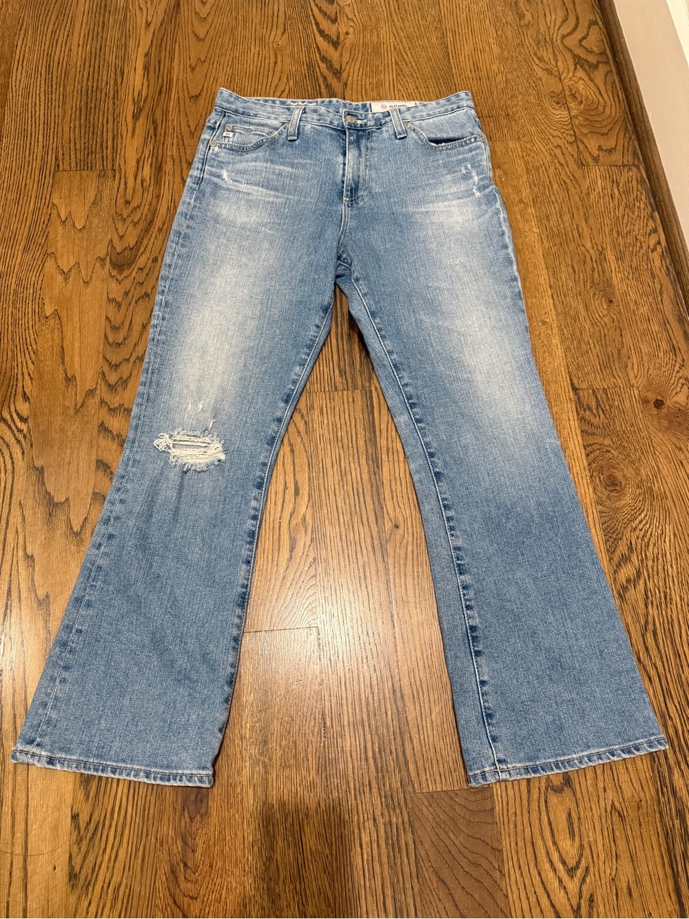 AG Adriano Goldschmied Jeans Women’s Size 28 Jodi Crop High Rise Slim Flare